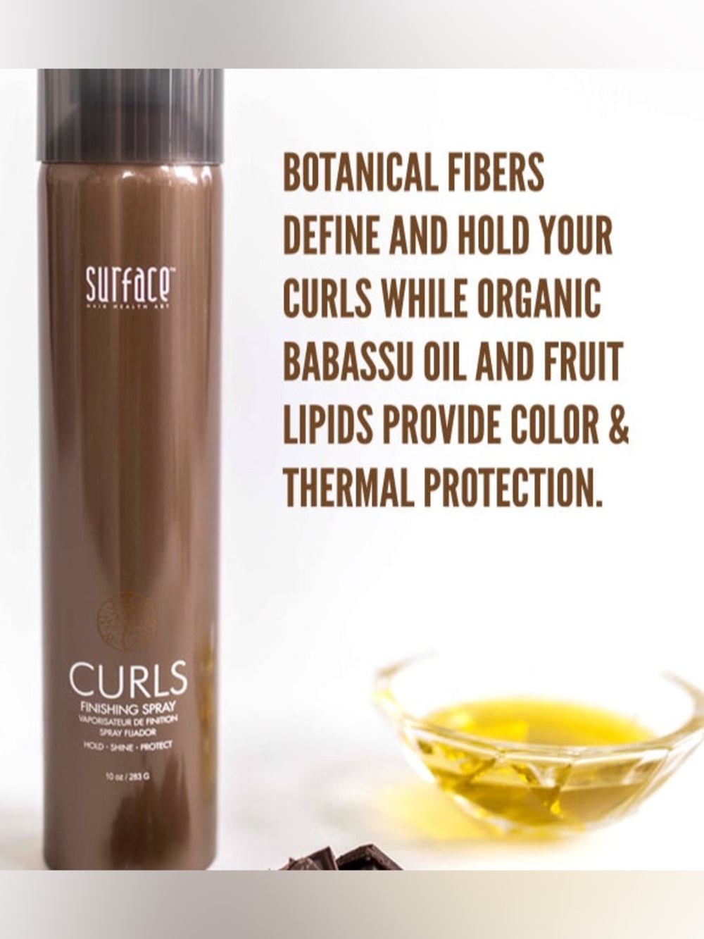 Curls Finishing Spray — 2 OZ - Picture 2 of 8